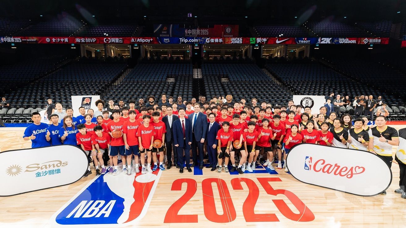 NBA球星走進社區 以籃球傳遞關懷